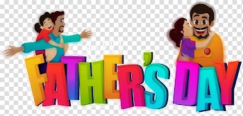 Fathers Day, Colorful Father's Day transparent background PNG clipart