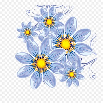 Fathers Day E-card Kartka Wish - Vector flowers 