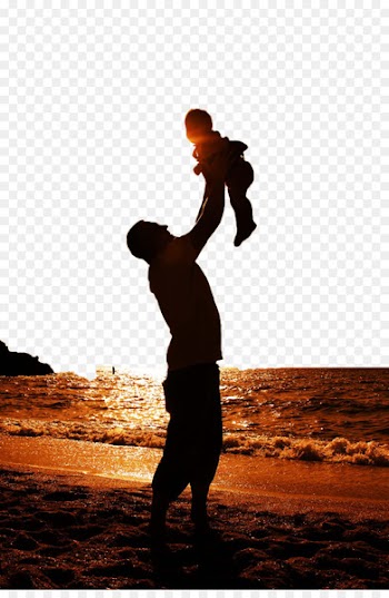 Fathers Day Family Wallpaper - Happy father and child 