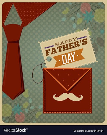 Fathers Day vector image