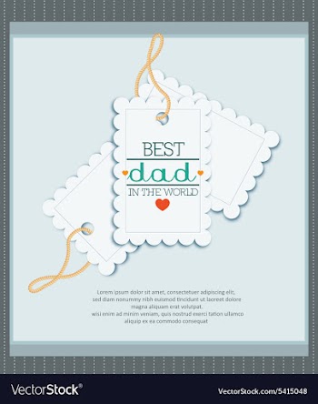 Fathers Day vector image