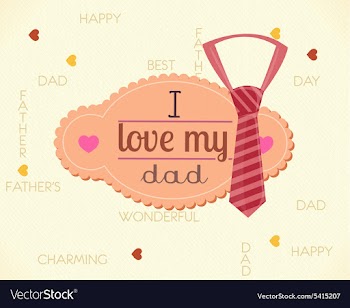 Fathers Day vector image