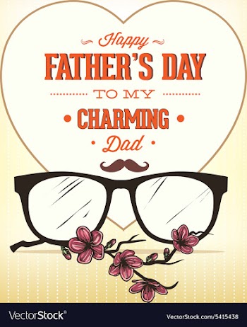 Fathers Day vector image