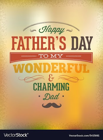 Fathers Day vector image