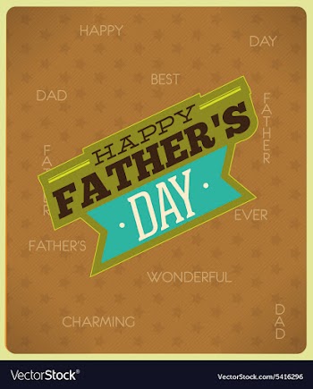 Fathers Day vector image