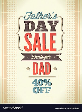 Fathers Day vector image