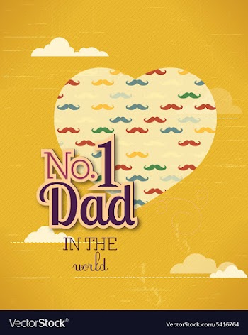 Fathers Day vector image