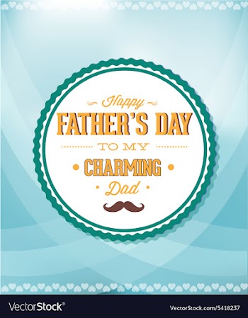 Fathers Day vector image