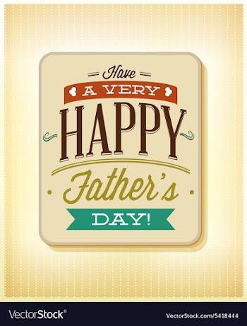 Fathers Day vector image