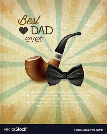 Fathers Day vector image