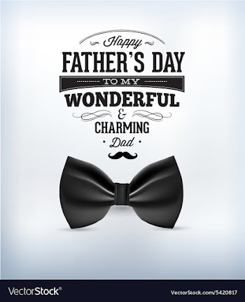 Fathers Day vector image