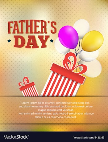 Fathers Day vector image