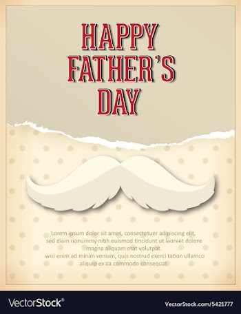 Fathers Day vector image