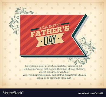 Fathers Day vector image