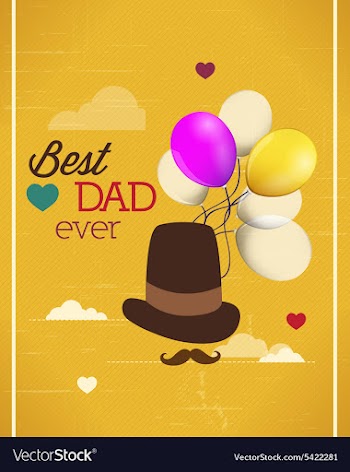 Fathers Day vector image