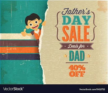 Fathers Day vector image