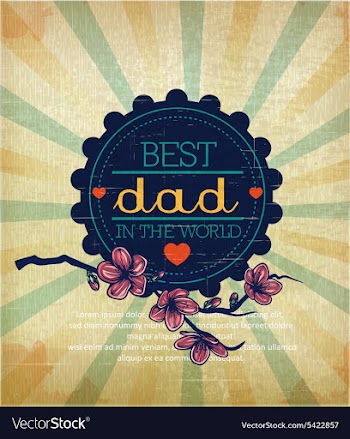 Fathers Day vector image