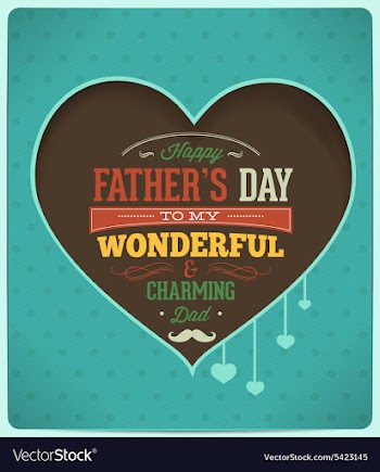 Fathers Day vector image