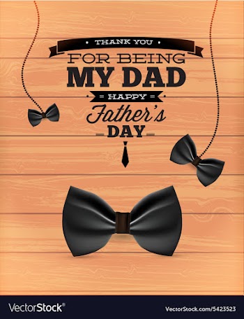 Fathers Day vector image