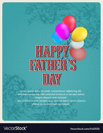Fathers Day vector image