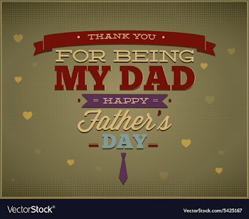 Fathers Day vector image