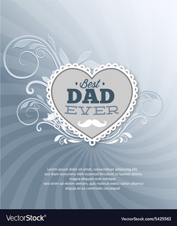 Fathers Day vector image