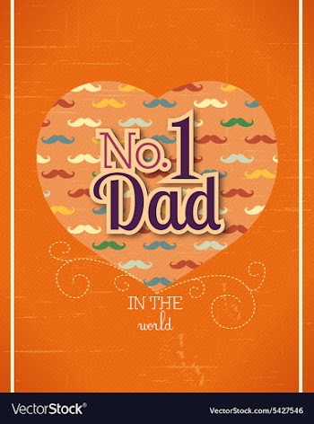 Fathers Day vector image