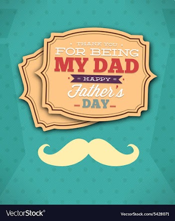 Fathers Day vector image
