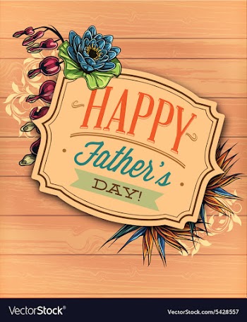 Fathers Day vector image