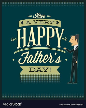 Fathers Day vector image