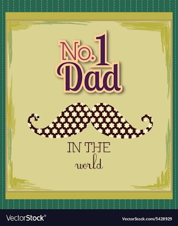Fathers Day vector image