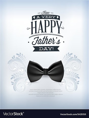 Fathers Day vector image