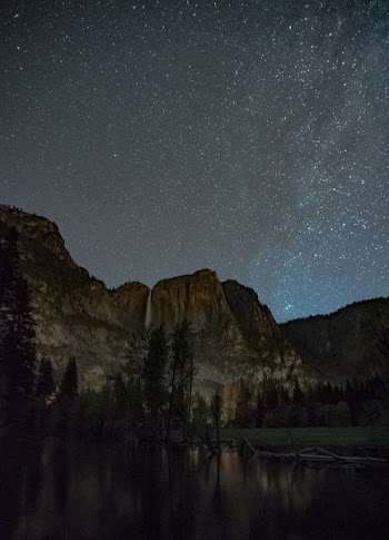 fault-block mountain under milky way at nighttime
