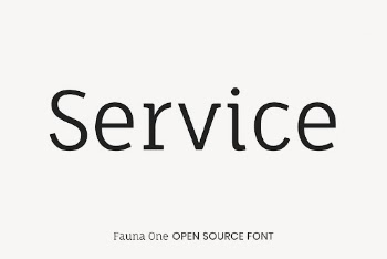 Fauna One open source font | Free Font Add-on - rawpixel