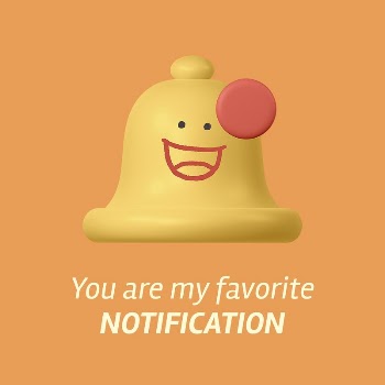 Favorite notification Instagram post template, | Free PSD Template - rawpixel