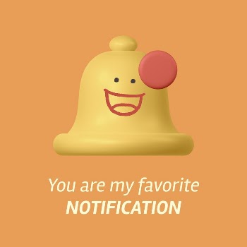 Favorite notification Instagram post template, | Free Vector Template - rawpixel