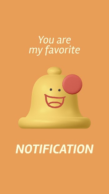 Favorite notification Instagram story template, | Free Vector Template - rawpixel