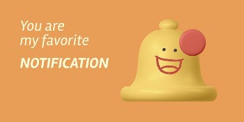 Favorite notification Twitter ad template, | Free PSD Template - rawpixel