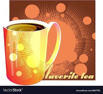 Favorite tea vector image