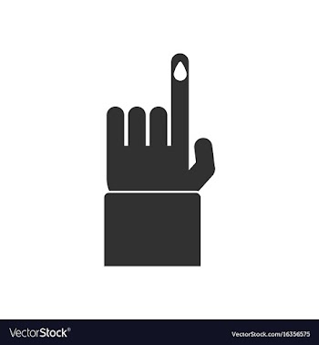 Fblack icon on white background blood test vector image