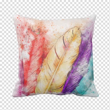 Feather Bird Watercolor painting Art Drawing, feather watercolor transparent background PNG clipart