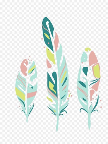 Feather Boho-chic Drawing Clip art - boho 