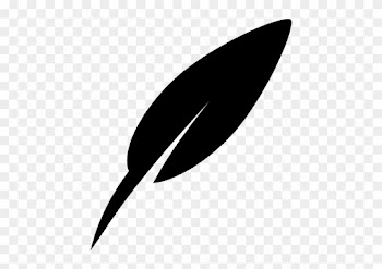 Feathers Set Vectors - Banana Leaf Black Png