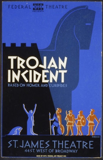 Federal Theatre presents "Trojan incident" | Free Photo - rawpixel