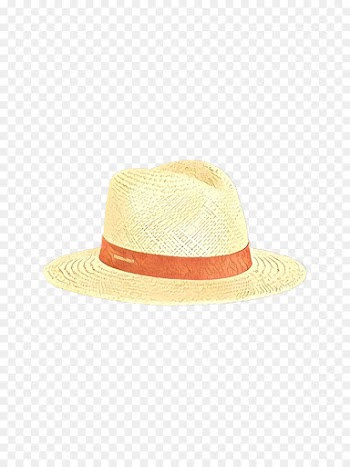 Fedora, Yellow, Clothing, Hat PNG