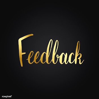 Feedback typography wording style vector | Free stock vector - 517767