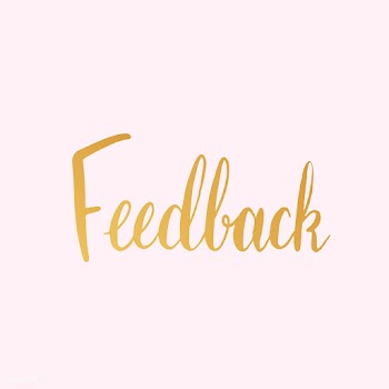Feedback typography wording style vector | Free stock vector - 517803