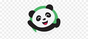 Feedbackpanda Logo, A Panda Bear Holding A Diploma, - Giant Panda