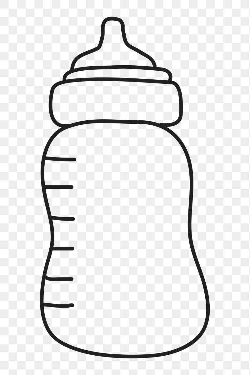 Feeding bottle png sticker, baby | Free PNG Illustration - rawpixel