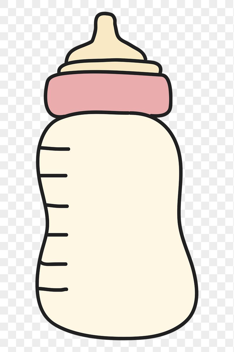 Feeding bottle png sticker, baby | Free PNG Illustration - rawpixel